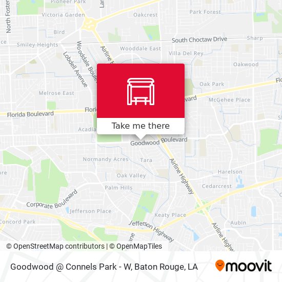 Goodwood @ Connels Park - W map