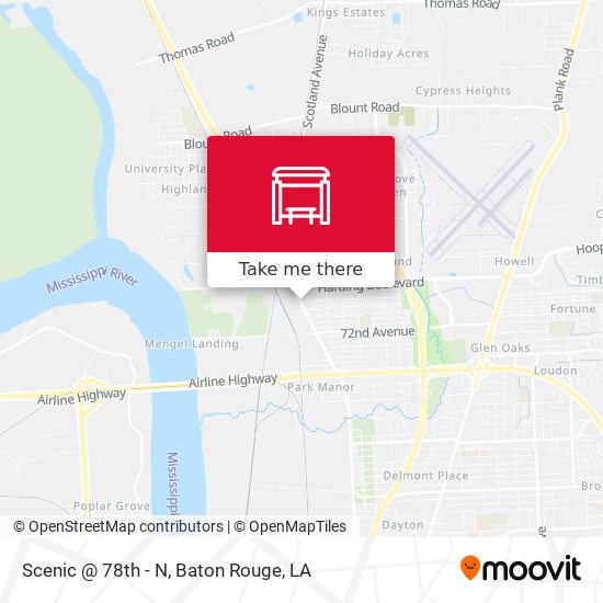 Scenic @ 78th - N map