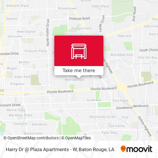 Mapa de Harry Dr @ Plaza Apartments - W