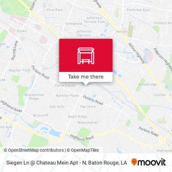 Siegen Ln @ Chateau Mein Apt - N map