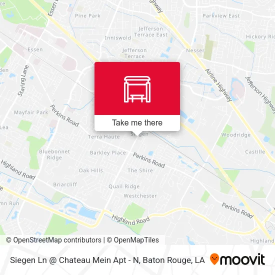 Siegen Ln @ Chateau Mein Apt - N map