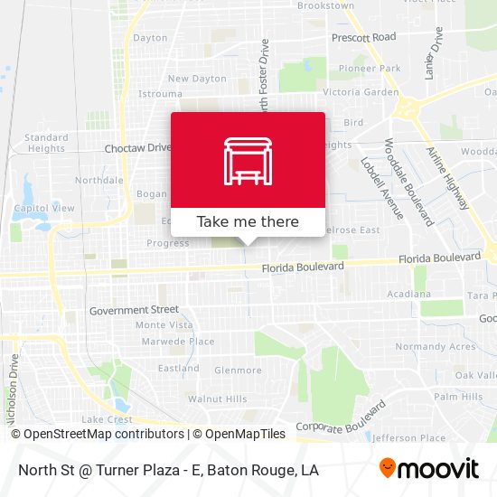 North St @ Turner Plaza - E map