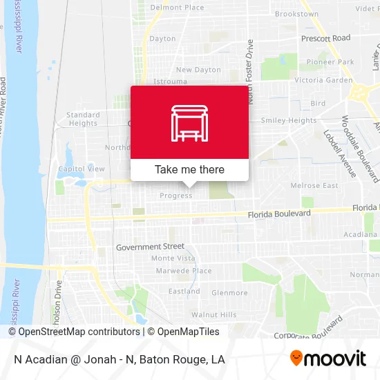 N Acadian @ Jonah - N map