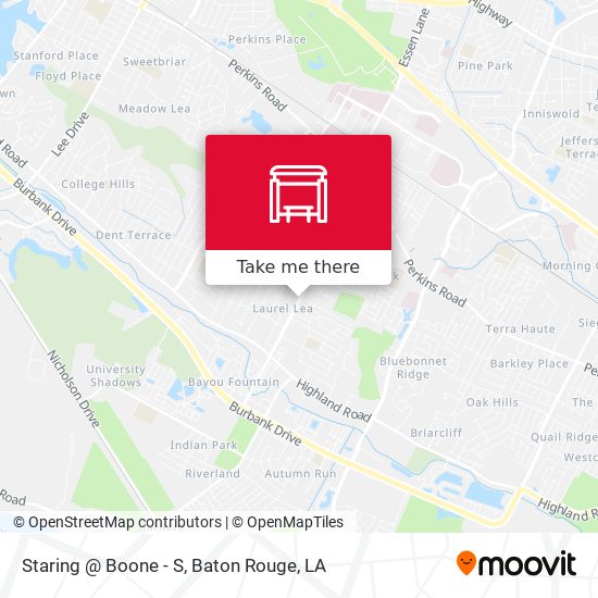 Staring @ Boone - S map