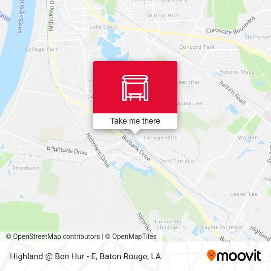 Highland @ Ben Hur - E map