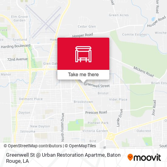 Mapa de Greenwell St @ Urban Restoration Apartme