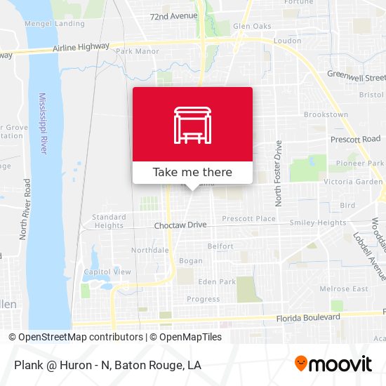 Mapa de Plank @ Huron - N