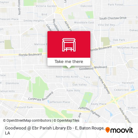 Mapa de Goodwood @ Ebr Parish Library Eb - E