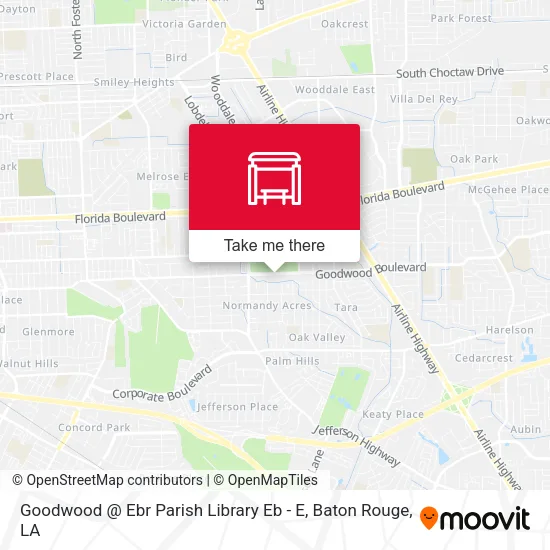 Goodwood @ Ebr Parish Library Eb - E map