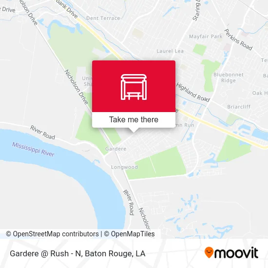 Gardere @ Rush - N map