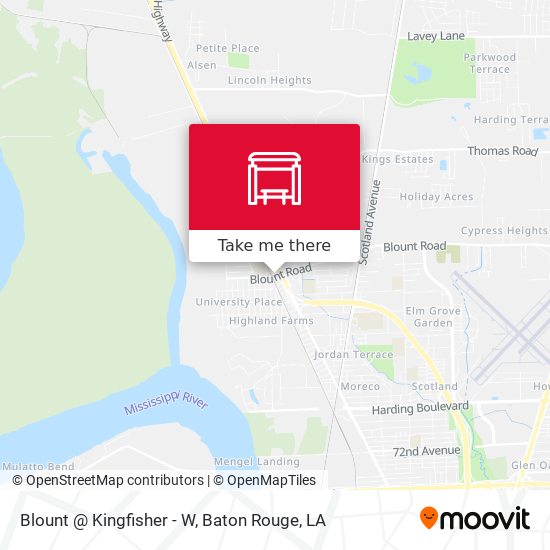 Blount @ Kingfisher - W map