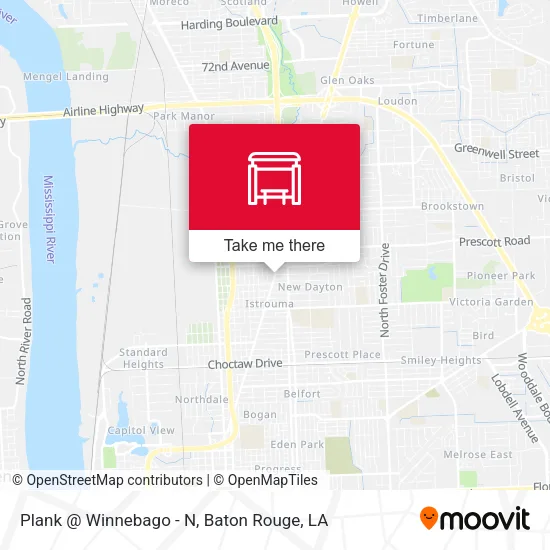 Plank @ Winnebago - N map