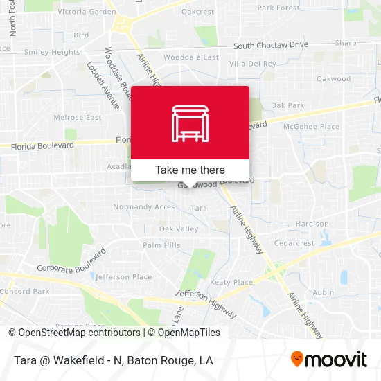 Tara @ Wakefield - N map