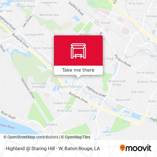 Highland @ Staring Hill - W map