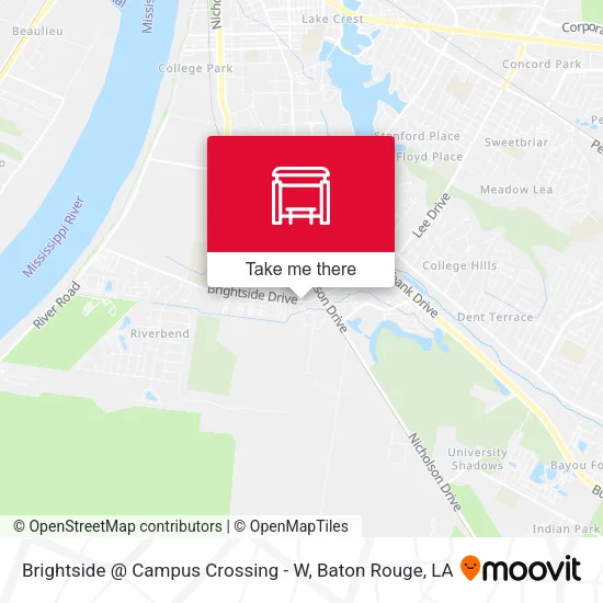 Brightside @ Campus Crossing - W map