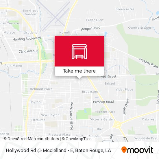 Hollywood Rd @ Mcclelland - E map