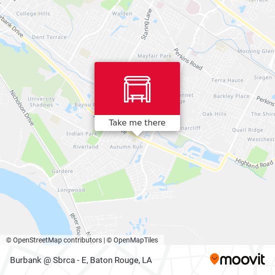 Mapa de Burbank @ Sbrca - E