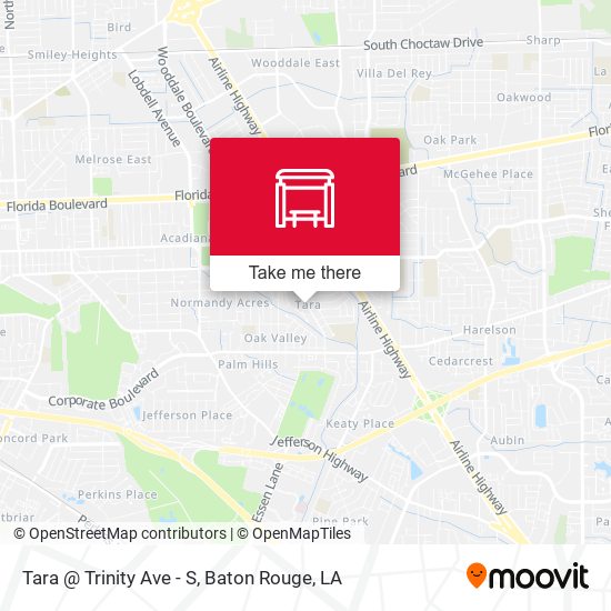 Mapa de Tara @ Trinity Ave - S