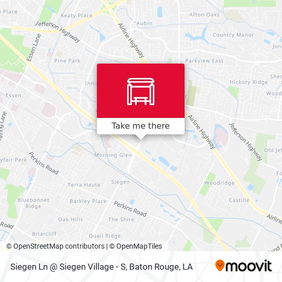 Siegen Ln @ Siegen Village - S map