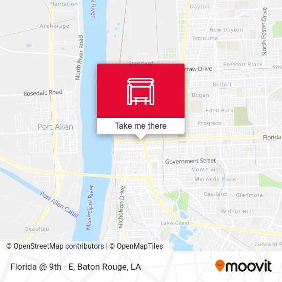 Florida @ 9th - E map