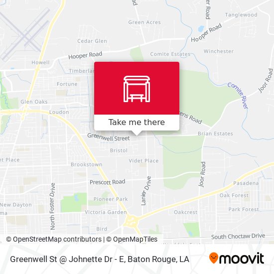 Greenwell St @ Johnette Dr - E map