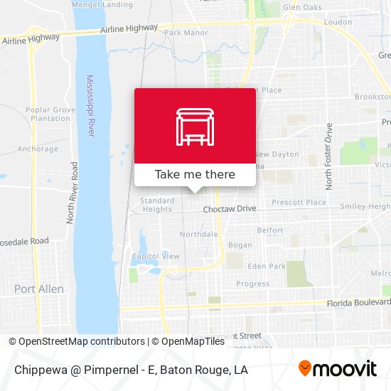 Mapa de Chippewa @ Pimpernel - E