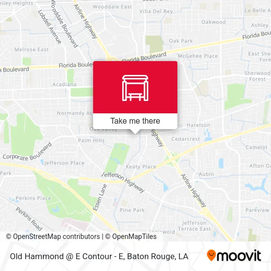 Old Hammond @ E Contour - E map