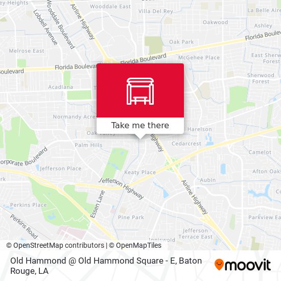 Mapa de Old Hammond @ Old Hammond Square - E