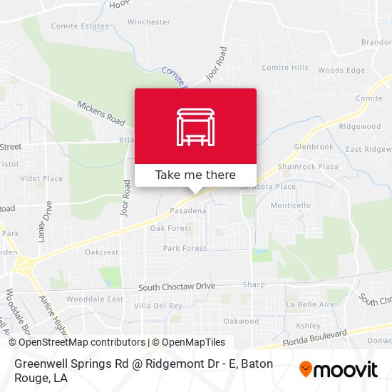 Greenwell Springs Rd @  Ridgemont Dr - E map