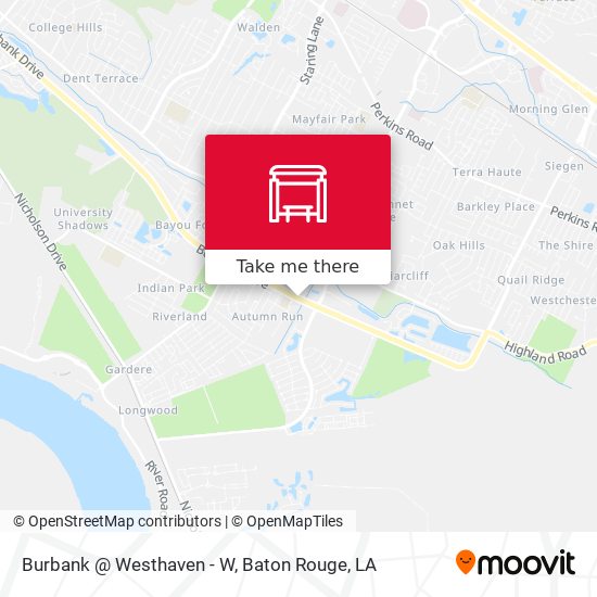 Mapa de Burbank @ Westhaven - W
