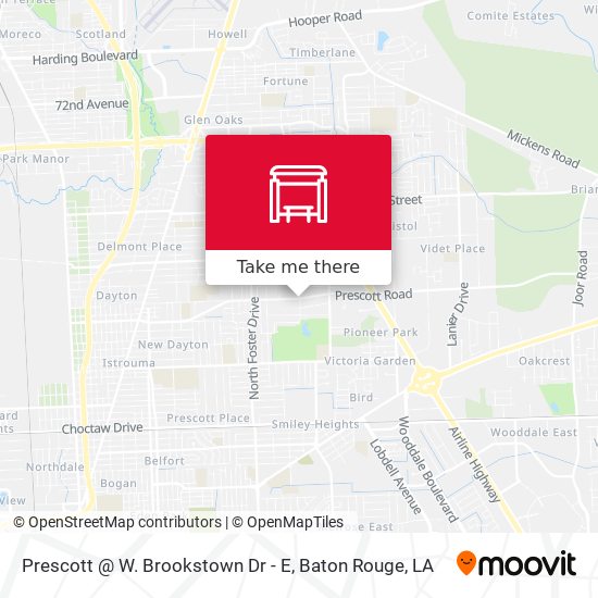 Prescott @ W. Brookstown Dr - E map