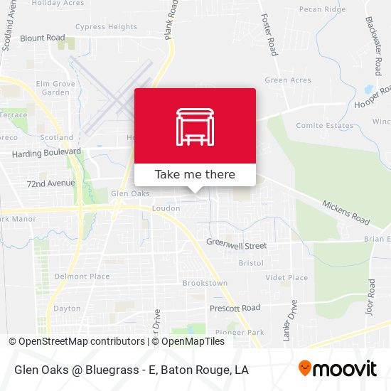 Glen Oaks @ Bluegrass - E map