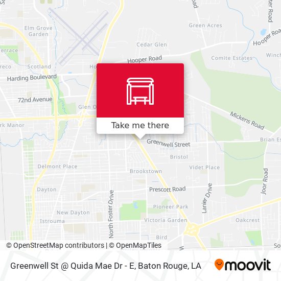 Mapa de Greenwell St @ Quida Mae Dr - E