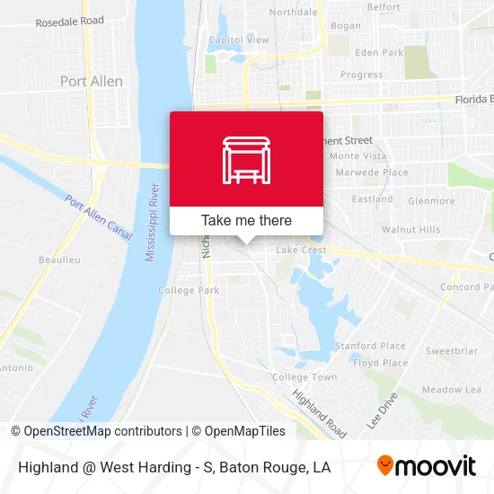 Highland @ West Harding - S map