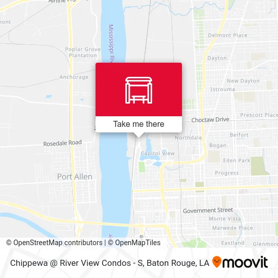 Chippewa @ River View Condos - S map