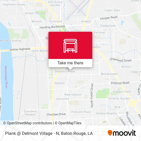 Plank @ Delmont Village - N map