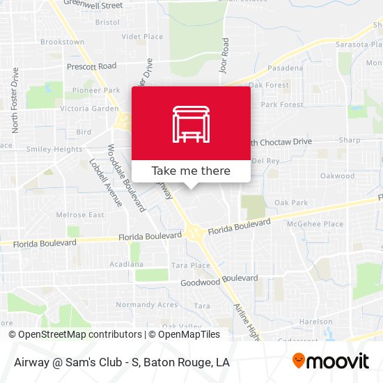 Airway @ Sam's Club - S map