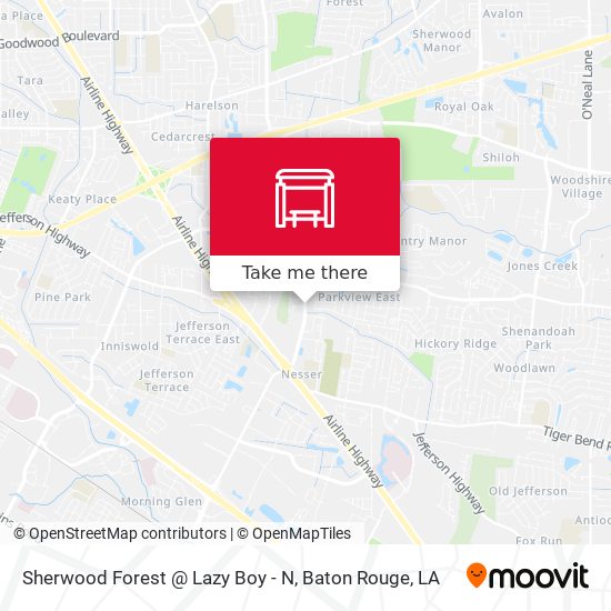 Sherwood Forest @ Lazy Boy - N map