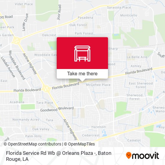Florida Service Rd Wb @ Orleans Plaza - map
