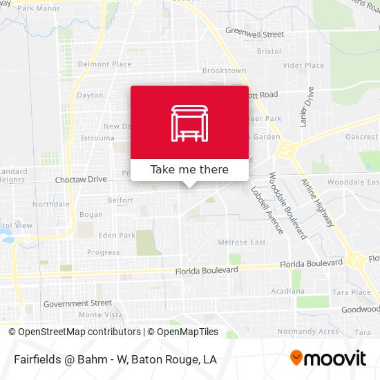 Fairfields @ Bahm - W map