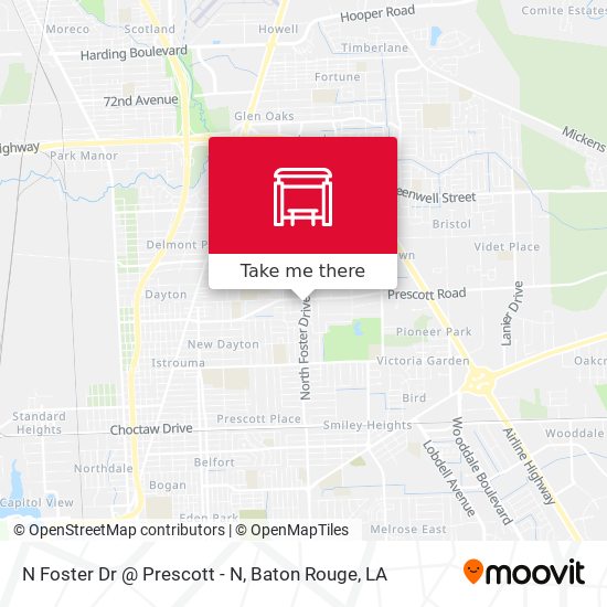 Mapa de N Foster Dr @ Prescott - N