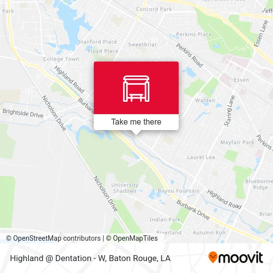 Highland @ Dentation - W map