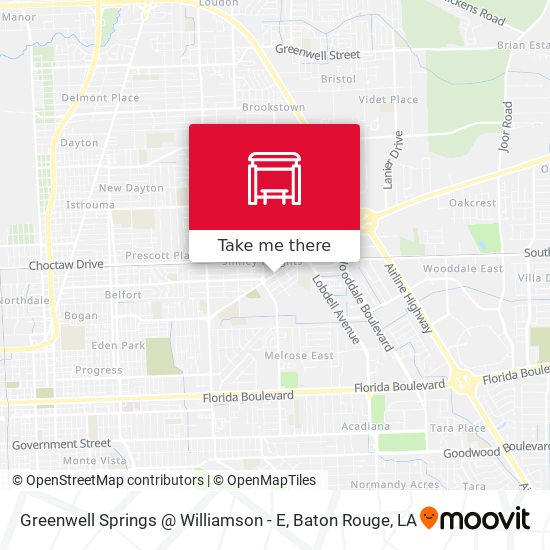 Greenwell Springs @ Williamson - E map