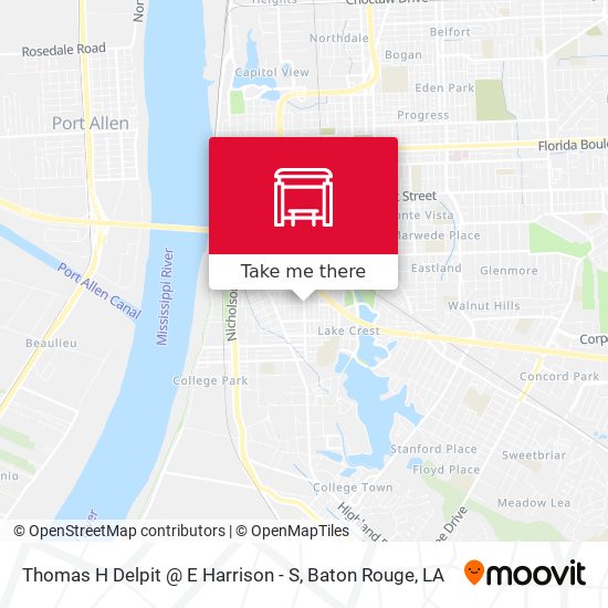 Thomas H Delpit @ E Harrison - S map