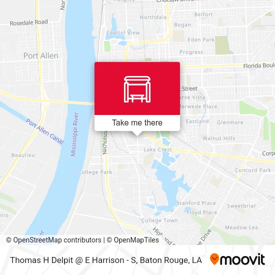 Thomas H Delpit @ E Harrison - S map