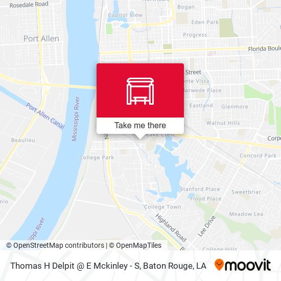 Thomas H Delpit @ E Mckinley - S map