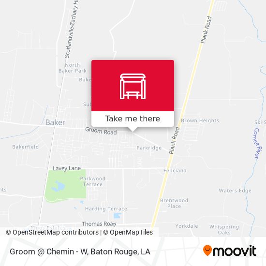 Groom @ Chemin - W map