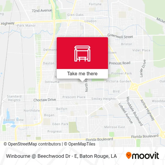 Winbourne @ Beechwood Dr - E map