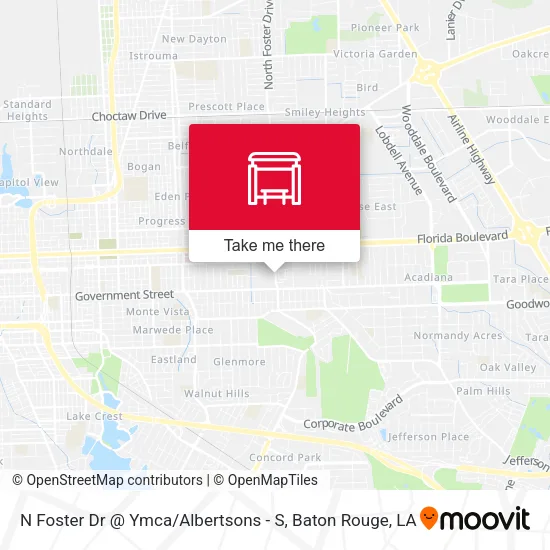 N Foster Dr @ Ymca / Albertsons - S map