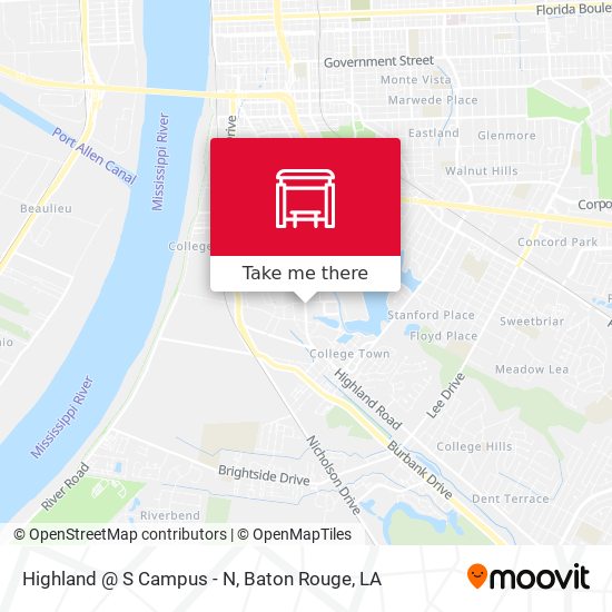 Mapa de Highland @ S Campus - N